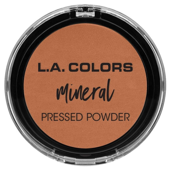 L.A. COLORS Polvo Mineral Pressed Powder NUTMEG - Tono: Oscuro REPUBLICA DOMINICANA