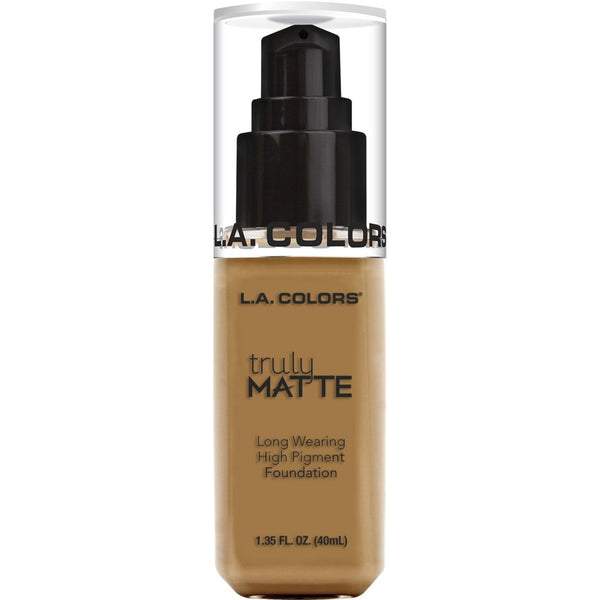 Base CLM360 L.A. Colors Truly MATTE Foundation REPUBLICA DOMINICANA