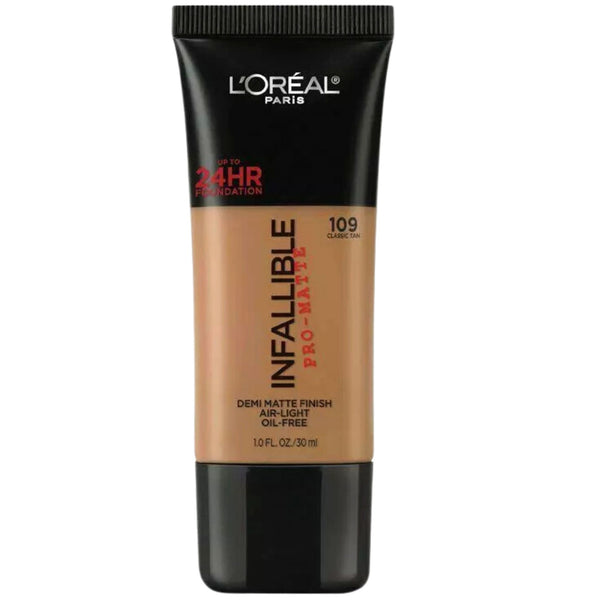 Bases 109 L´Oréal Infalible Pro Matte Republica Dominicana