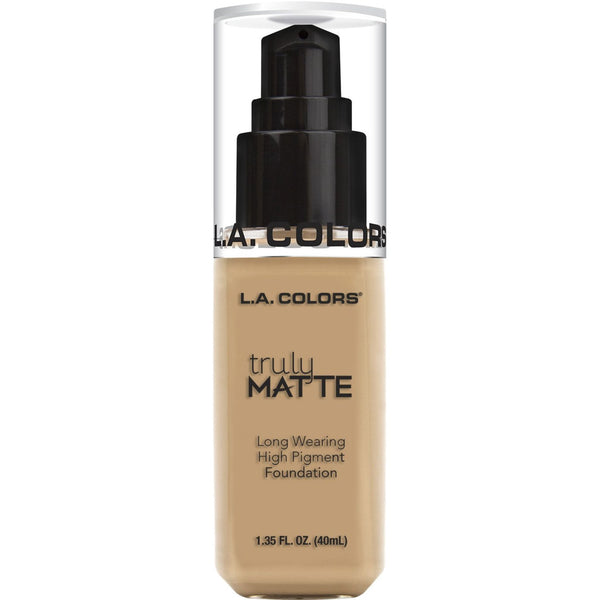 Base CLM352 L.A. Colors Truly MATTE Foundation REPUBLICA DOMINICANA