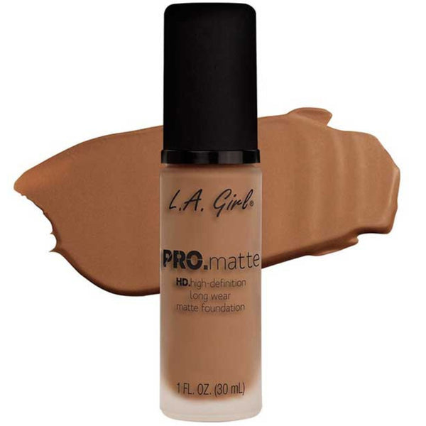 BASE GLM681 L.A. Girl PRO Matte HD Tono: caramel REPUBLICA DOMINICANA