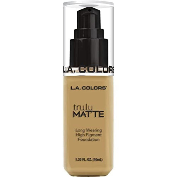 Base CLM353 L.A. Colors Truly MATTE Foundation REPUBLICA DOMINICANA