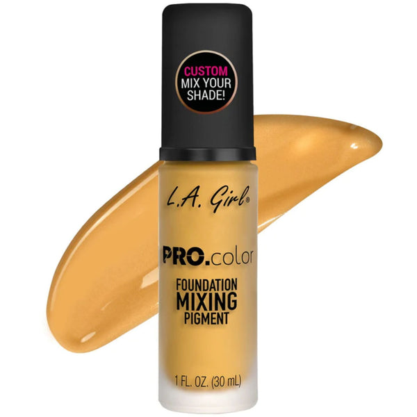 La Girl  Pro Color Base Mixing Pigment  Amarillo color