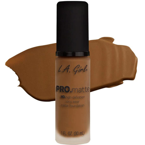 BASE GLM683 L.A. Girl PRO Matte HD Tono: Nutmeg REPUBLICA DOMINICANA