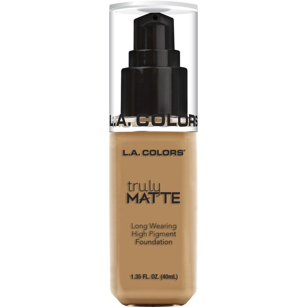 Base CLM358 L.A. Colors Truly MATTE Foundation REPUBLICA DOMINICANA