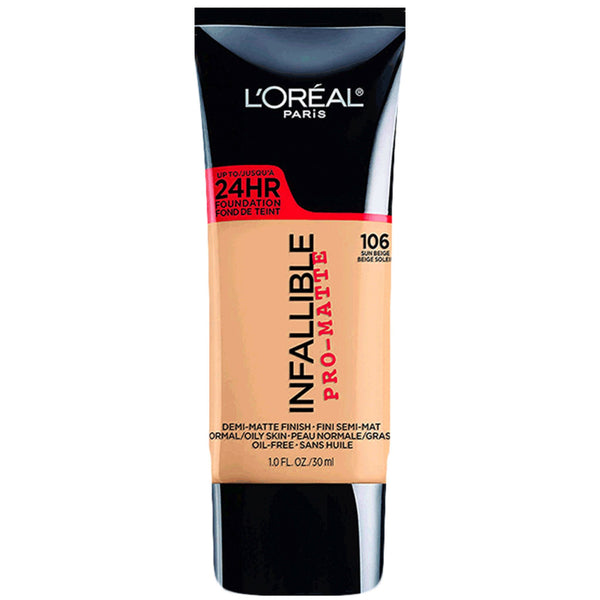 Bases 106 L´Oréal Infalible Pro Matte  Republica Dominicana