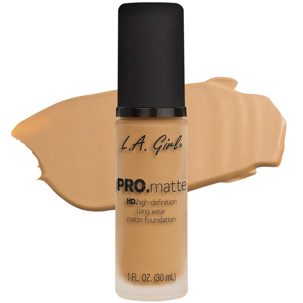 BASE GLM678 L.A. Girl PRO Matte HD Tono: Sand  REPUBLICA DOMINICANA