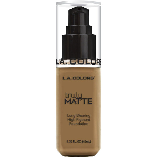 Base CLM362 L.A. Colors Truly MATTE Foundation REPUBLICA DOMINICANA