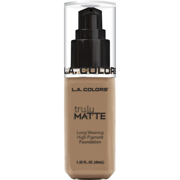 Base CLM359 L.A. Colors Truly MATTE Foundation REPUBLICA DOMINICANA