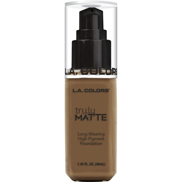 Base CLM363 L.A. Colors Truly MATTE Foundation REPUBLICA DOMINICANA