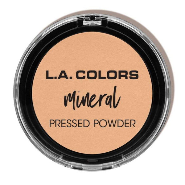 L.A. COLORS Mineral Pressed Powder - Tono: Medio REPUBLICA DOMINICANA