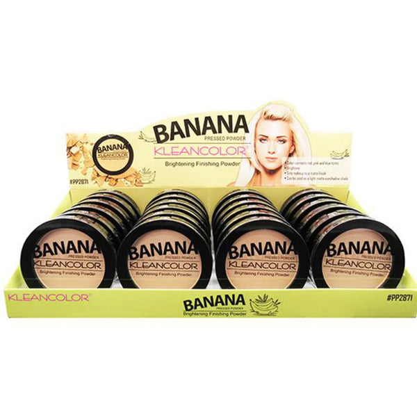 Kleancolor Banana Pressed Powder-REPUBLICA DOMINICANA