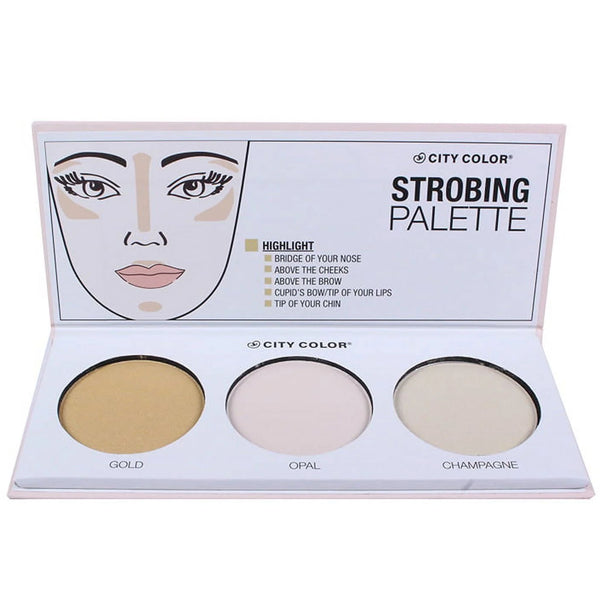 City Color Strobing Palette (Iluminador)