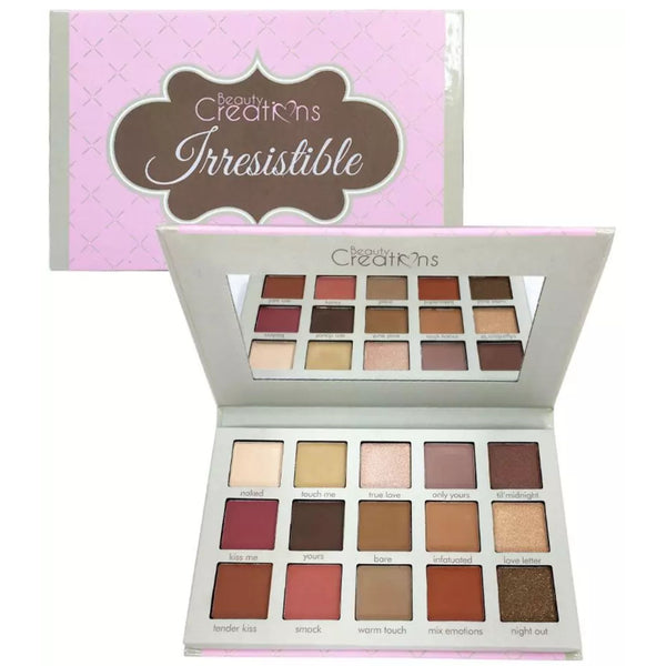 Beauty Creations Irresistible Pallets 15 Colores- Republica Dominicana