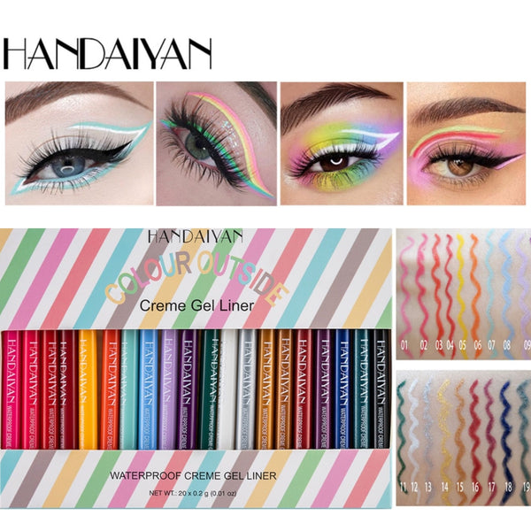 Handaiyan - Gel Lip & Eyeliner Pieza REPUBLICA DOMINICANA