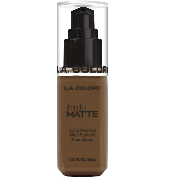 Base CLM364 L.A. Colors Truly MATTE Foundation REPUBLICA DOMINICANA