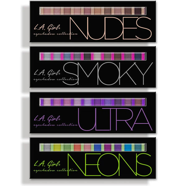 LA Girl Beauty Brick Eyeshadow 4 - Shades