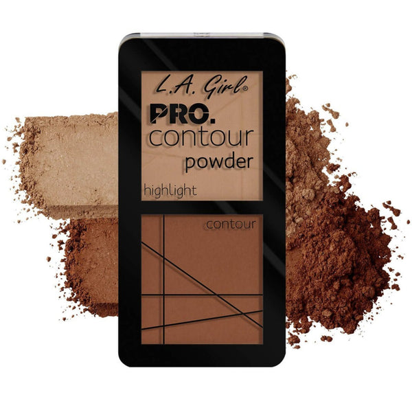 La Girl Pro Contour Powder GCC665 Tan  Republica Dominicana