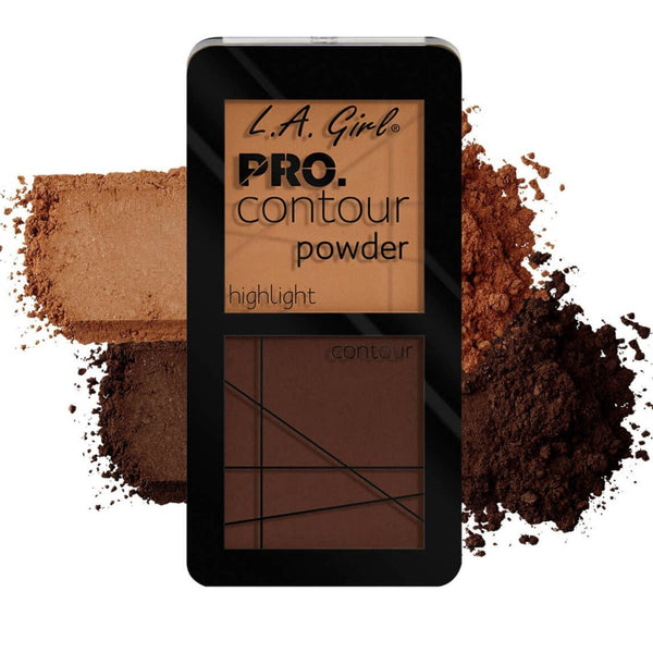 La Girl Pro Contour Powder GCC666 Medium Deep  Republica Dominicana