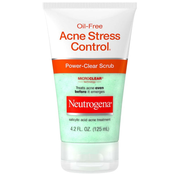 Neutrogena Oil Free Acne Stress Control Facial Scrub