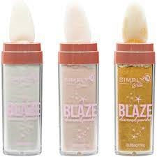 Simply Bella Blaze Diamond Polvo-  RD$260.00 Cada color REPUBLICA DOMINICANA