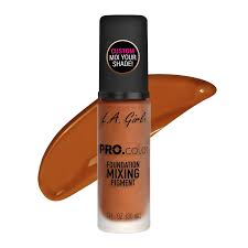 La Girl  Pro Color Base Mixing Pigment  Naranja color - REPUBLICA DOMINICANA