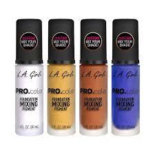 La Girl  Pro Color Base Mixing Pigment  Cada color RD$550.00 - REPUBLICA DOMINICANA