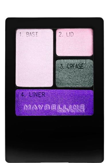 3 Unidades Maybelline Expert Wear Eyeshadow Quads (Colores Surtidos) - internationalcosmeticsus