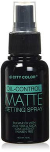 City Color oil control matte setting spray - REPUBLICA DOMINICANA $280.00