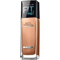 MAYBELLINE FIT ME MATTE + PORELESS FOUNDATION # 235 - Tienda Santo Domingo RD$625.00