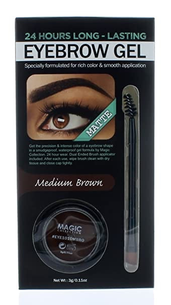 Magic Eyebrow (CEJAS) Gel - Brown "A prueba de agua"- USA & Puerto Rico