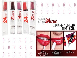 Maybelline Superstay 24 HR Color 2 step Lipcolor - Colores Surtidos - RD$330.00 Republica Dominicana