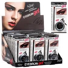 SHE Long Lasting Waterproof " A Prueba de Agua"  CEJAS MEDIUM BROWN - Tienda Republia Dominicana