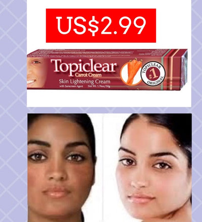 Topiclear Carrot Cream - Republica Dominicana