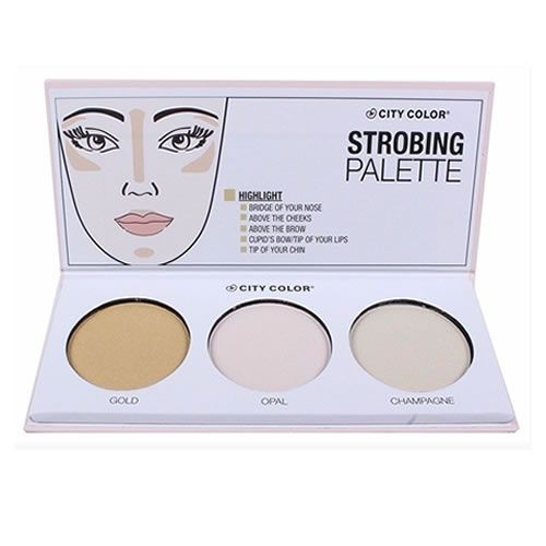 City Color Strobing Palette (Iluminador)